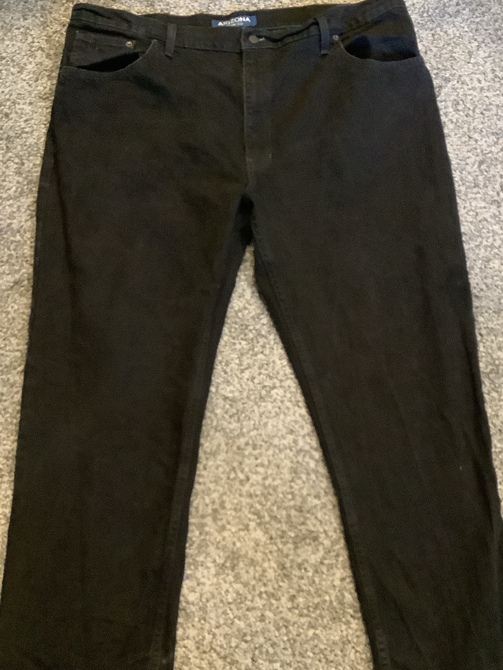 Arizona Jean Company Black  Relaxed Fit Jeans 42x30
